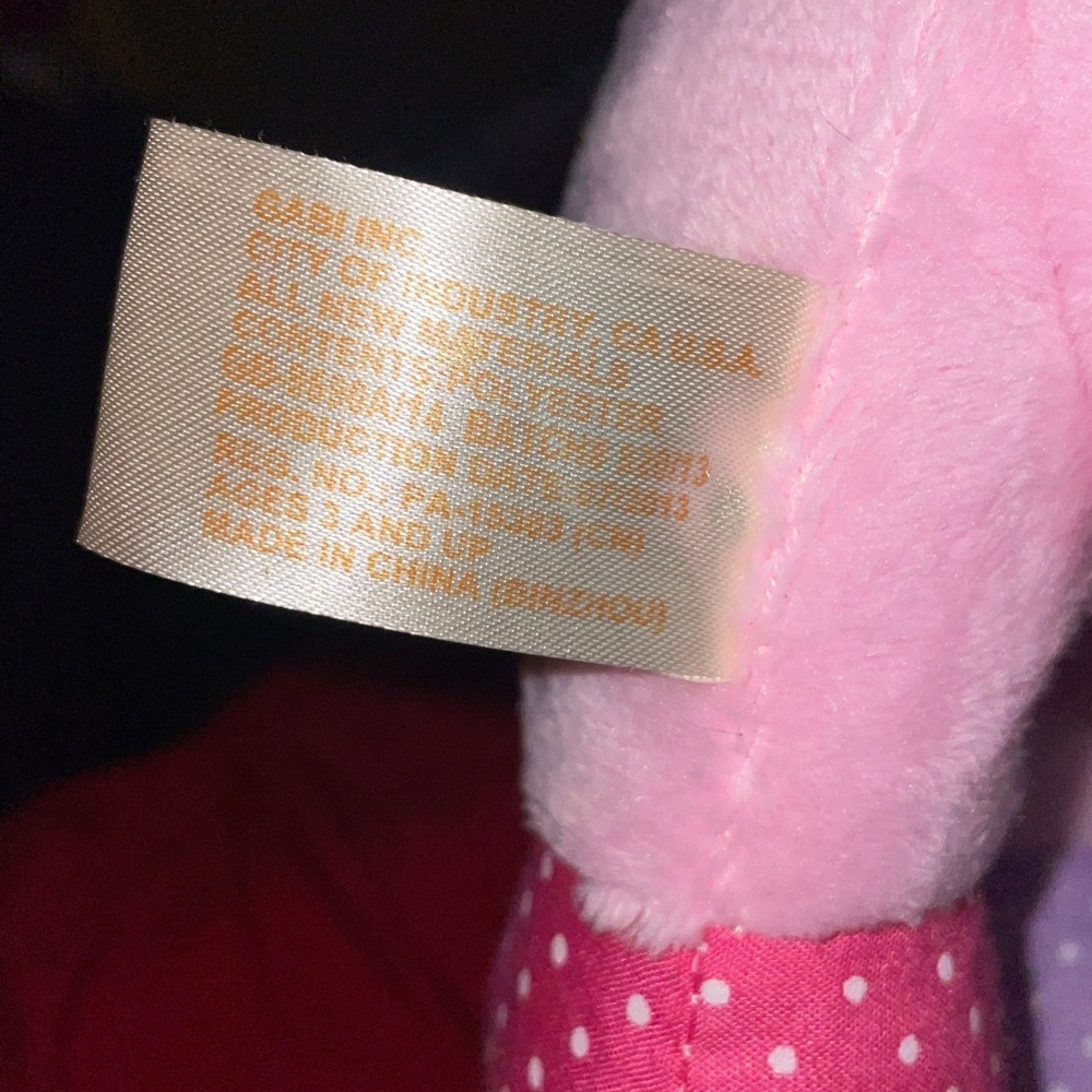 Colorful Plush Giraffe Toy for Babies - Picture 6 of 6